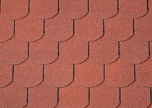 ONDULINE ASFALTOVÝ ŠINDEL BARDOLINE CLASSIC BOBROVKA, ČERVENÁ, 2 M2
