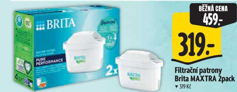 Filtrační patrony Brita MAXTRA 2pack  