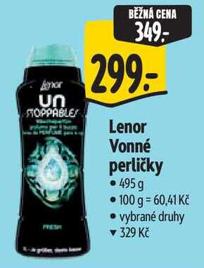 Lenor Vonné perličky, 495 g 