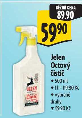 Jelen Octový čistič, 500 ml 