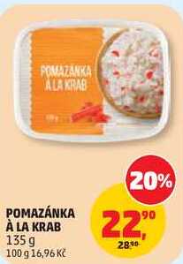 POMAZÁNKA À LA KRAB, 135 g
