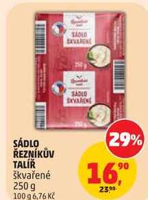 SÁDLO ŘEZNÍKŮV TALÍŘ škvařené, 250 g
