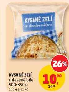 KYSANÉ ZELÍ chlazené bílé, 500/350 g