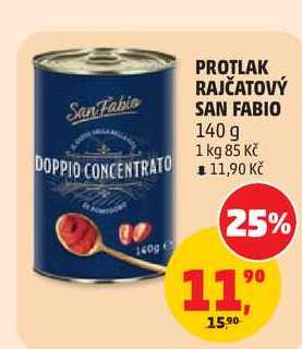 PROTLAK RAJČATOVÝ SAN FABIO, 140 g