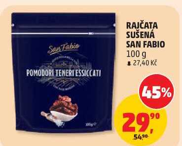 RAJČATA SUŠENÁ SAN FABIO, 100 g