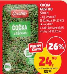 ČOČKA GUSTITO, 500 g