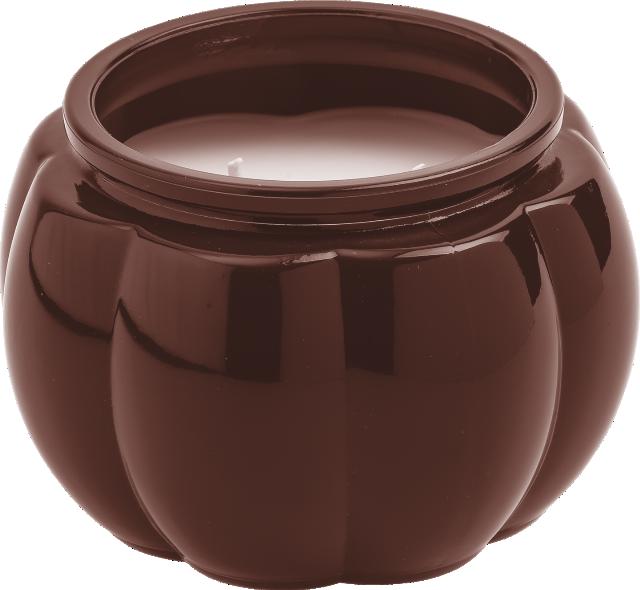 LIVARNO Vonná svíčka dýně černá, 340 g vosku