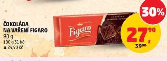 Figaro čokoláda na vaření, 90 g