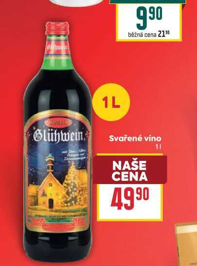 Svařené vino 1l