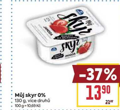 Můj skyr 0% 130 g