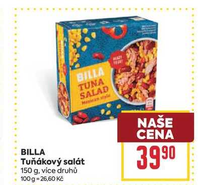 BILLA Tuňákový salát 150 g