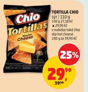 TORTILLA CHIO sýr, 110 g