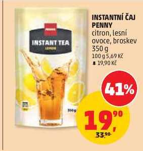 INSTANTNÍ ČAJ PENNY citron, 350 g 