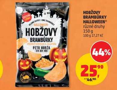 HOBŽOVY BRAMBŮRKY HALLOWEEN různé druhy, 150 g 