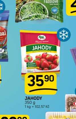 JAHODY 350 g