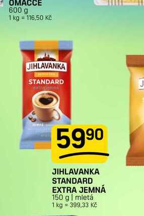 JIHLAVANKA STANDARD EXTRA JEMNÁ 150 g