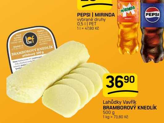 BRAMBOROVÝ KNEDLÍK 500 g 