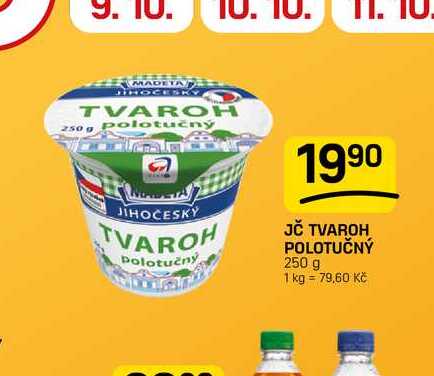 JČ TVAROH POLOTUČNÝ 250 g