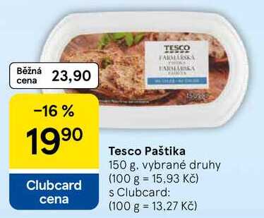 Tesco Paštika, 150 g