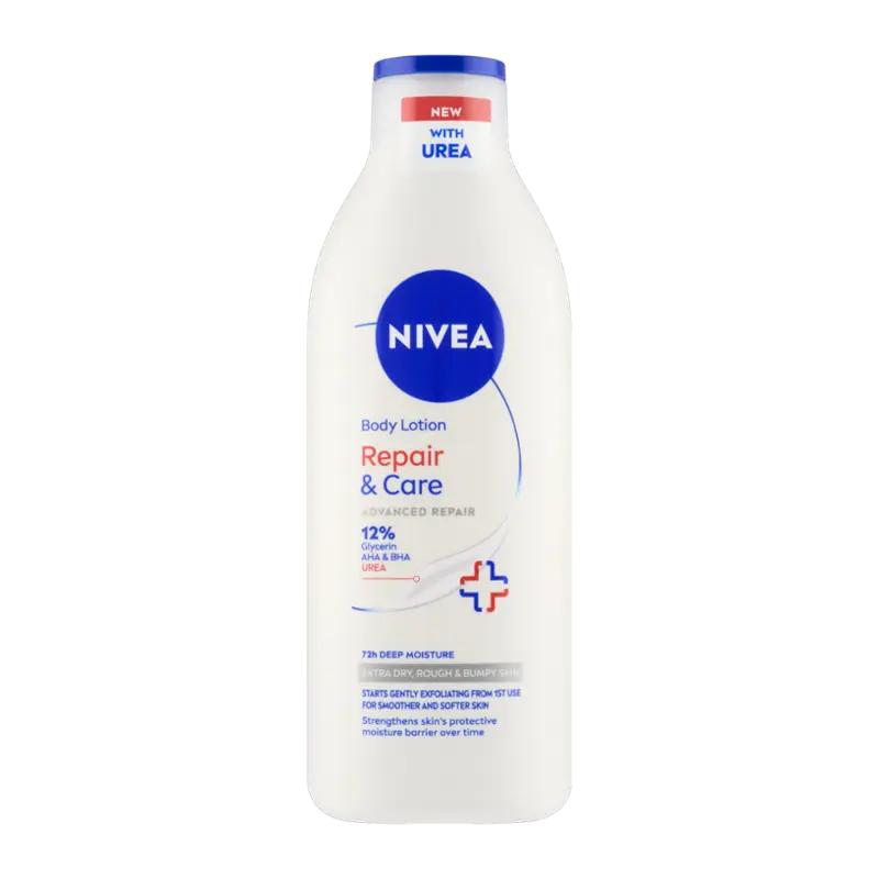 NIVEA Tělové mléko Repair&Care Urea, 400 ml