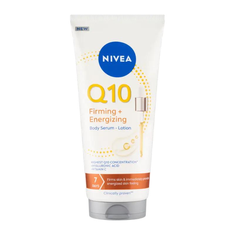 NIVEA Zpevňující energizující tělové sérum Q10, 200 ml