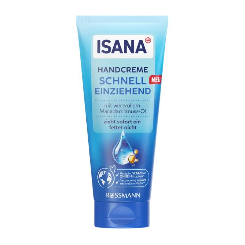 ISANA Hydratační rychle vstřebatelný krém na ruce, 100 ml