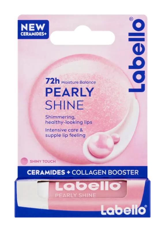 Labello Třpytivý balzám na rty Pearly Shine, 4.8 g