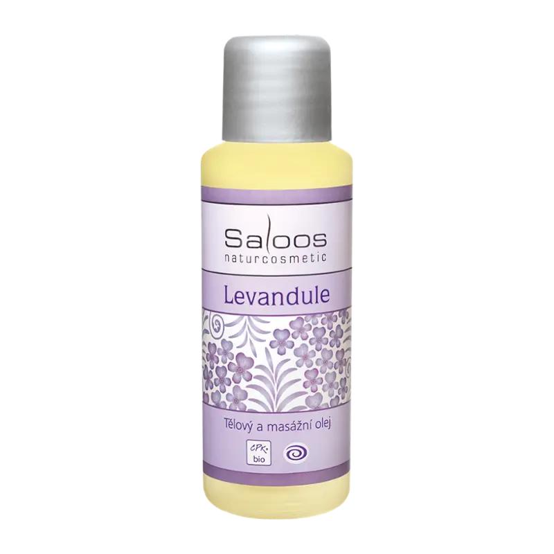 Saloos BIO Masážní olej Levandule, 50 ml