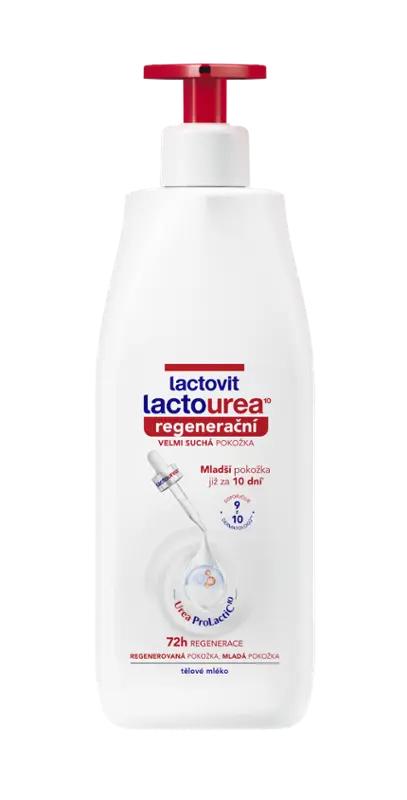 Lactovit Regenerační tělové mléko Lactourea, 400 ml