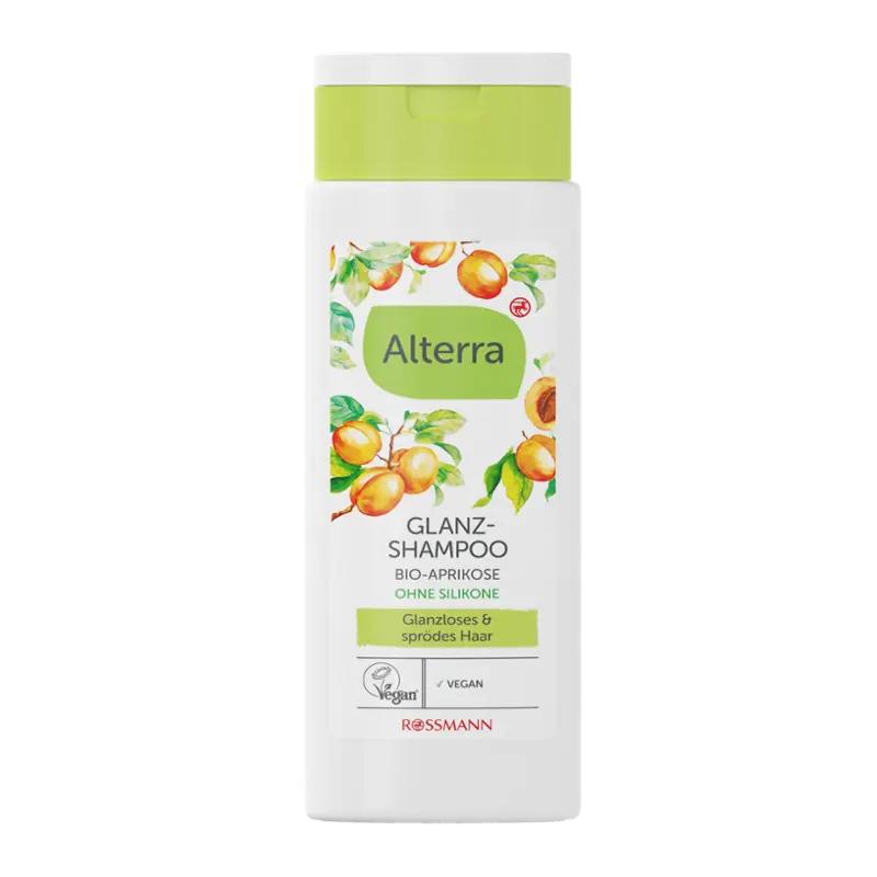 Alterra Naturkosmetik Šampon pro lesk meruňka, 200 ml