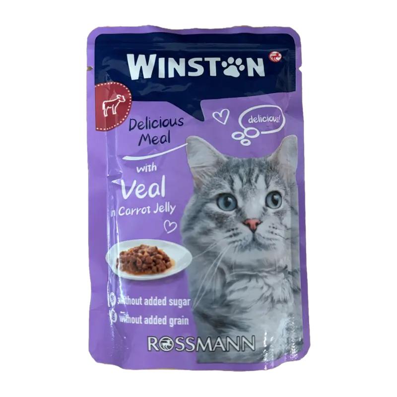 Winston Kapsička s telecím masem v mrkvovém želé, 100 g