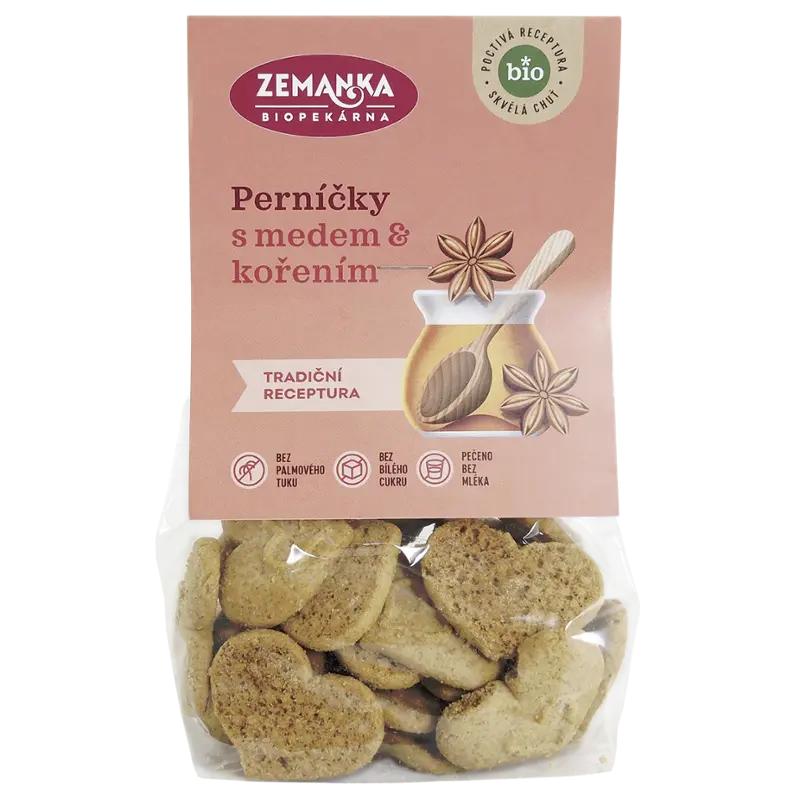 Biopekárna Zemanka Medové bio perníčky, 100 g