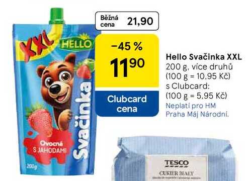 Hello Svačinka XXL, 200 g, více druhů