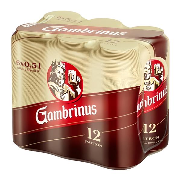 Gambrinus 12 Patron pl 6x0,5l