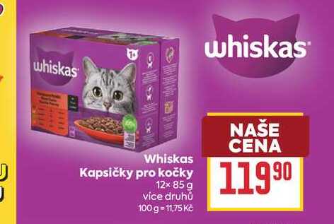 Whiskas Kapsičky pro kočky 12x85 g