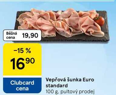 Vepřová šunka Euro standard, 100 g