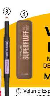 MAYBELLINE Super Fluff tužka na obočí