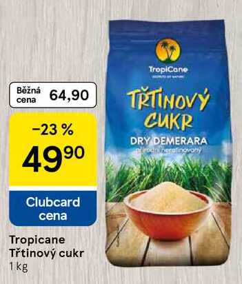 Tropicane Třtinový cukr, 1 kg