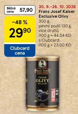 Franz Josef Kaiser Exclusive Olivy, 300 g
