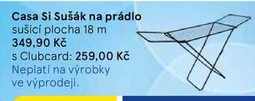 Casa Si Sušák na prádlo sušicí plocha, 18 m