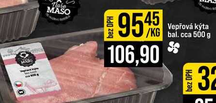 Vepřová kýta bal. cca 500 g 