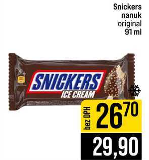 Snickers nanuk original 91 ml 
