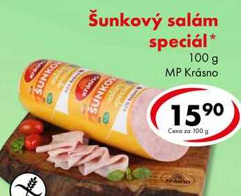 Šunkový salám speciál, 100 g