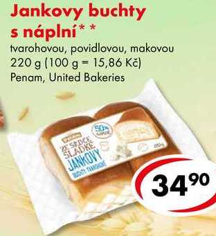 Jankovy buchty s náplní, 220 g  