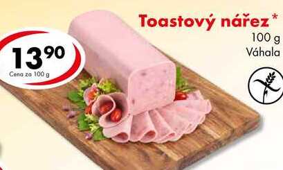 Toastový nářez, 100 g