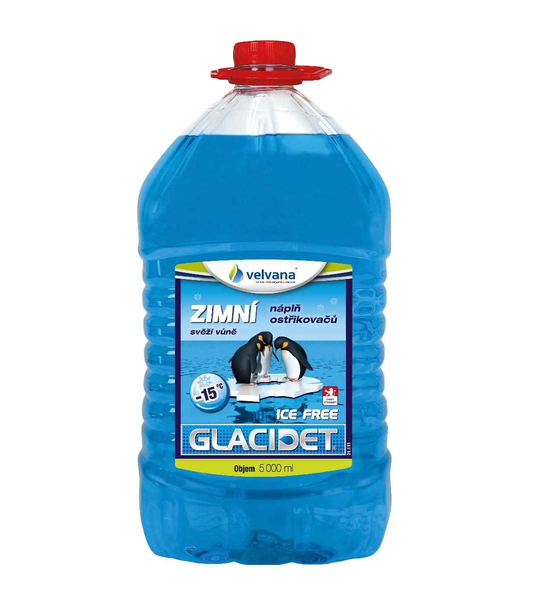 Zimní směs do ostřikovačů Glacidet Ice Free, 5 l
