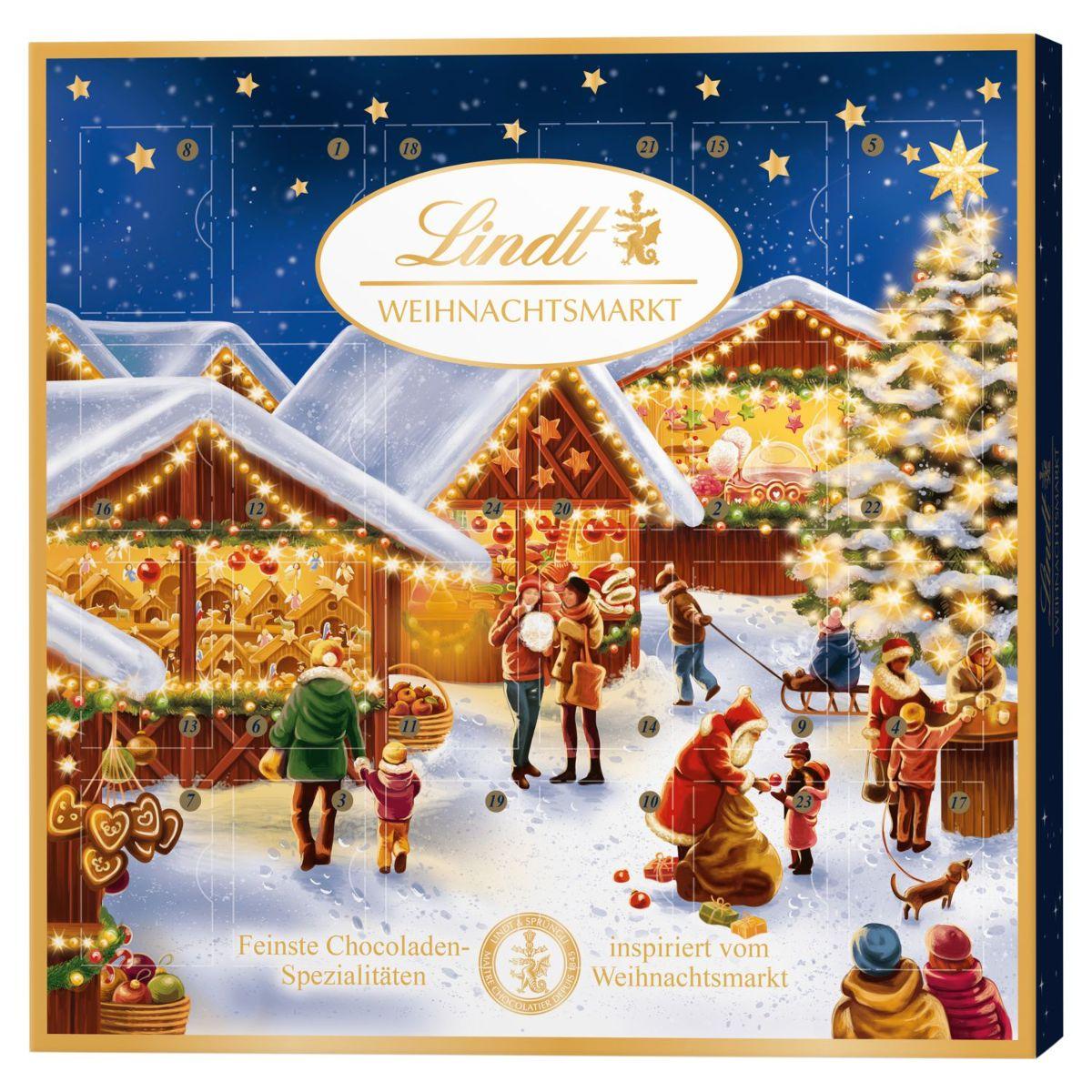 Lindt Adventní kalendář, 115 g