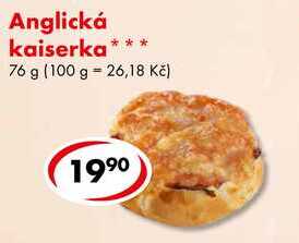 Anglická kaiserka, 76 g