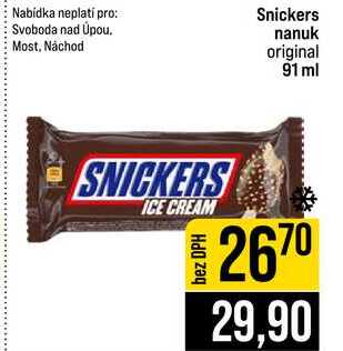Snickers nanuk original 91ml 