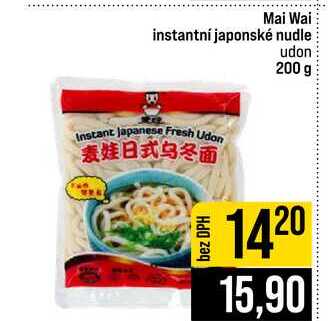Mai Wai instantní japonské nudle udon 200 g